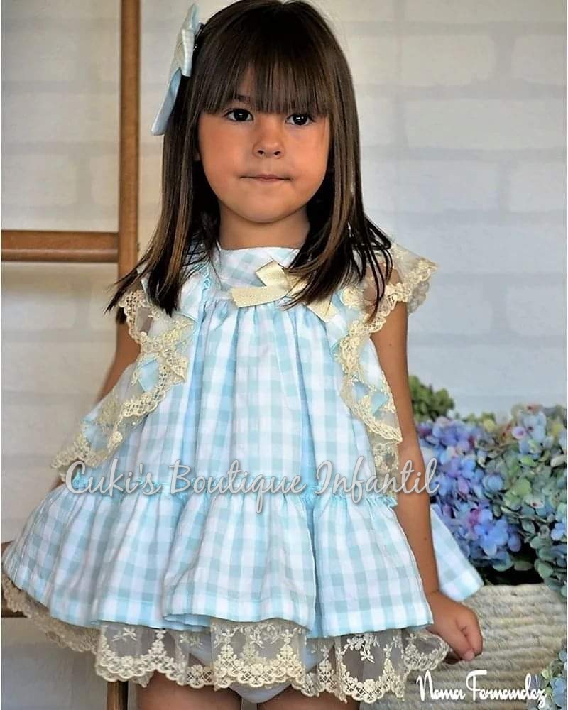 Vestido infantil 560 Del Sur 19. Colección 2019 Del Sur moda infantil en  Dedos moda infantil Talavera